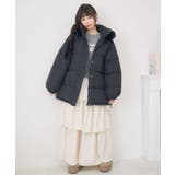 Fファーフード付中綿コート | RETRO GIRL | 詳細画像14