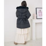 Fファーフード付中綿コート | RETRO GIRL | 詳細画像16