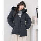 Fファーフード付中綿コート | RETRO GIRL | 詳細画像19