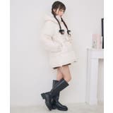 Fファーフード付中綿コート | RETRO GIRL | 詳細画像6