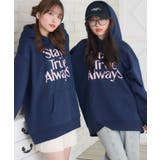 BLU2 | ロゴBIGパーカー | RETRO GIRL