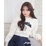 ツイードロゴトレーナー | RETRO GIRL | 詳細画像2 