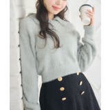 BLU0 | シャギーポロNTPO | RETRO GIRL