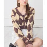 BRN0 | アーガイルシャギーNTSET | RETRO GIRL