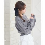 柄ジャガードNTカーデ | RETRO GIRL | 詳細画像23 