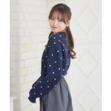 柄ジャガードNTカーデ | RETRO GIRL | 詳細画像9 