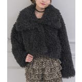 GRY2 | 2way襟付FファーJK | RETRO GIRL