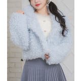 BLU0 | 2way襟付FファーJK | RETRO GIRL