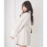 Fファー襟スエードコート | RETRO GIRL | 詳細画像12