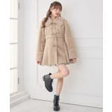 Fファー襟スエードコート | RETRO GIRL | 詳細画像14