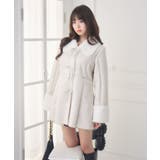 Fファー襟スエードコート | RETRO GIRL | 詳細画像2