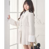 Fファー襟スエードコート | RETRO GIRL | 詳細画像3