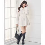 Fファー襟スエードコート | RETRO GIRL | 詳細画像4