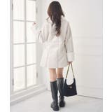 Fファー襟スエードコート | RETRO GIRL | 詳細画像7