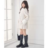 Fファー襟スエードコート | RETRO GIRL | 詳細画像8