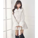 Fファー襟スエードコート | RETRO GIRL | 詳細画像9