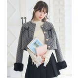 ファー付中綿リボンJK | RETRO GIRL | 詳細画像3