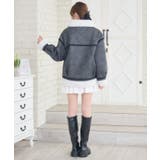 ボア襟ムートンJK | RETRO GIRL | 詳細画像14 