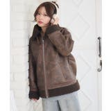 ボア襟ムートンJK | RETRO GIRL | 詳細画像2 