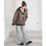 ボア襟ムートンJK | RETRO GIRL | 詳細画像5 