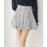 WHT4 | ラメツイードミニSK | RETRO GIRL