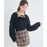 【セットアイテム】ファー付きケーブルニットSET | RETRO GIRL | 詳細画像11
