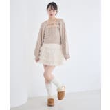 【セットアイテム】ファー付きケーブルニットSET | RETRO GIRL | 詳細画像13