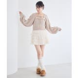 【セットアイテム】ファー付きケーブルニットSET | RETRO GIRL | 詳細画像14