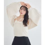【セットアイテム】ファー付きケーブルニットSET | RETRO GIRL | 詳細画像6