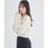 【セットアイテム】ファー付きケーブルニットSET | RETRO GIRL | 詳細画像7