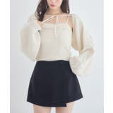 WHT4 | 【セットアイテム】ファー付きケーブルニットSET | RETRO GIRL
