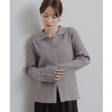 リブニットカーデ | RETRO GIRL | 詳細画像6 