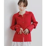 RED0 | リブニットカーデ | RETRO GIRL