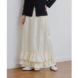 デニム裾フリルスカート | RETRO GIRL | 詳細画像11 