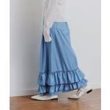 デニム裾フリルスカート | RETRO GIRL | 詳細画像16 