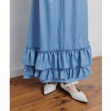 デニム裾フリルスカート | RETRO GIRL | 詳細画像21 