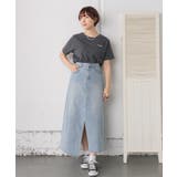 スリットデニムナローSK | RETRO GIRL | 詳細画像2 