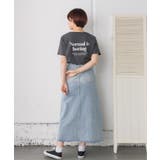 スリットデニムナローSK | RETRO GIRL | 詳細画像5 