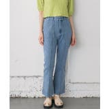 センターシームセミフレアPT(デニム) | RETRO GIRL | 詳細画像1