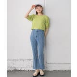 センターシームセミフレアPT(デニム) | RETRO GIRL | 詳細画像27