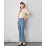 センターシームセミフレアPT(デニム) | RETRO GIRL | 詳細画像32