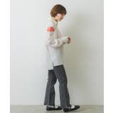 センターシームセミフレアPT(デニム) | RETRO GIRL | 詳細画像4