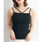 BLK1 | デザインテレコキャミ | RETRO GIRL