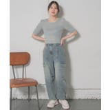 カーゴデニムパンツ | RETRO GIRL | 詳細画像20