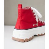 厚底ハイカットスニーカー | RETRO GIRL | 詳細画像17 