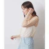 YEL0 | ラメラインシアーカットソー | RETRO GIRL