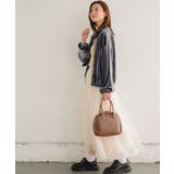 チュール切替SK 【レトロガール】チュールスカート/ロングスカート/フェミニン | RETRO GIRL | 詳細画像11 