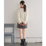 ドット釦FレザーミニSK | RETRO GIRL | 詳細画像15