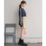 ドット釦FレザーミニSK | RETRO GIRL | 詳細画像21