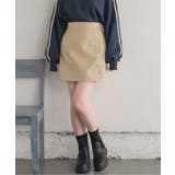 ドット釦FレザーミニSK | RETRO GIRL | 詳細画像24